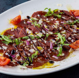 Beef carpaccio